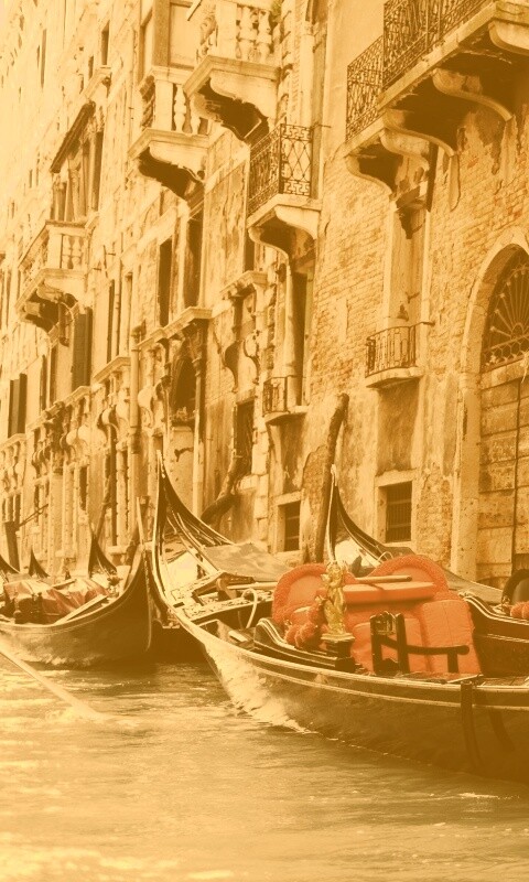 Венецианские гондолы обои