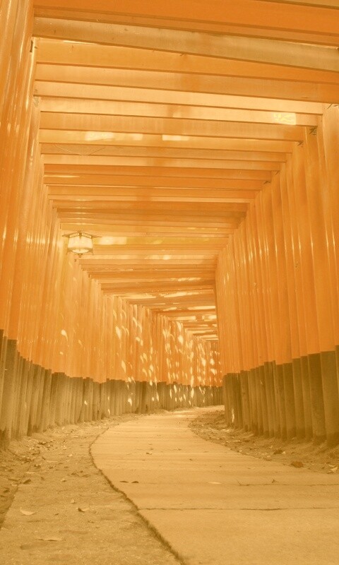 Японский храм обои