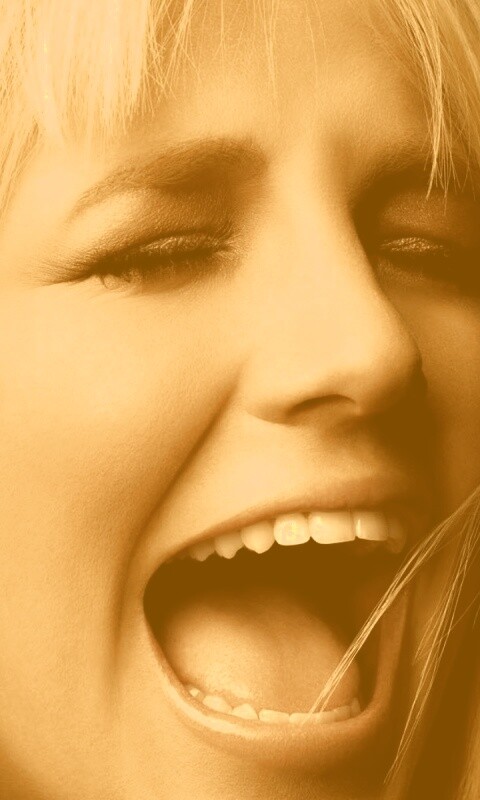 Смеющаяся Бритни обои