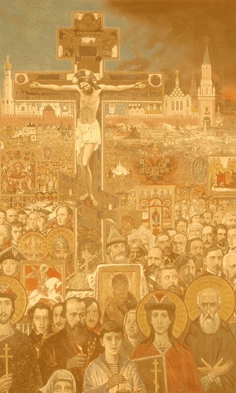 Илья Глазунов "Вечная Россия" обои