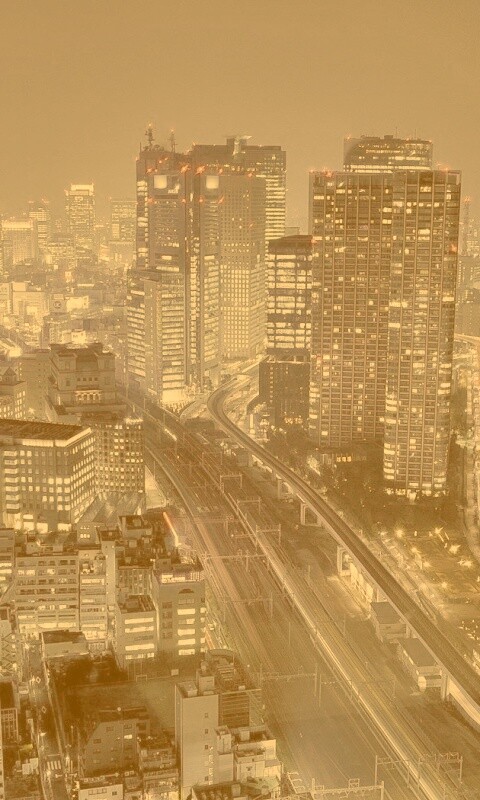 Ночной город обои