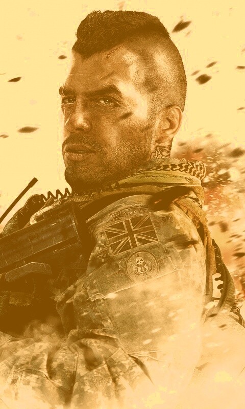 Солдат из COD Modern Warfare обои