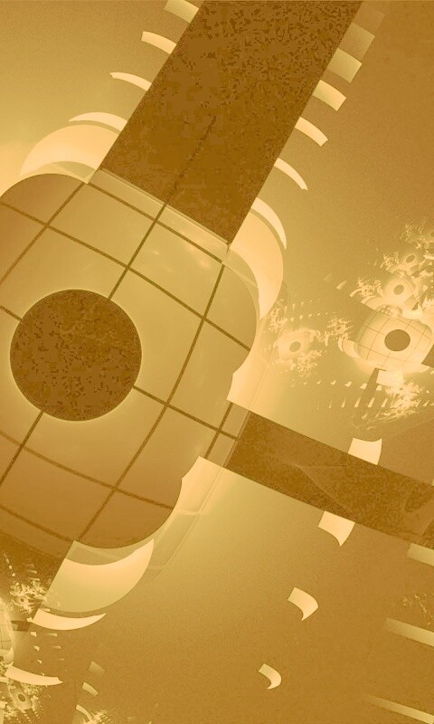 Абстрактные темно-зеленые фигуры обои