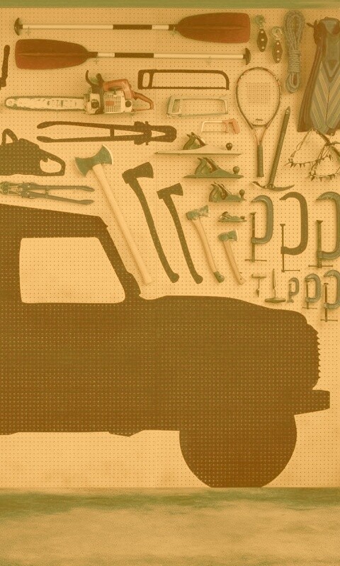 Типичный гараж обои