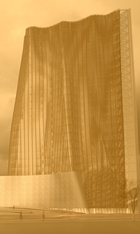 Здание обои