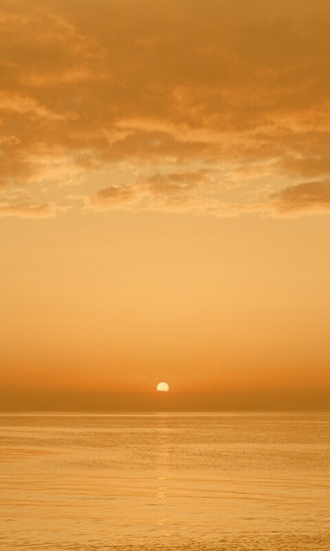 Багровый закат обои