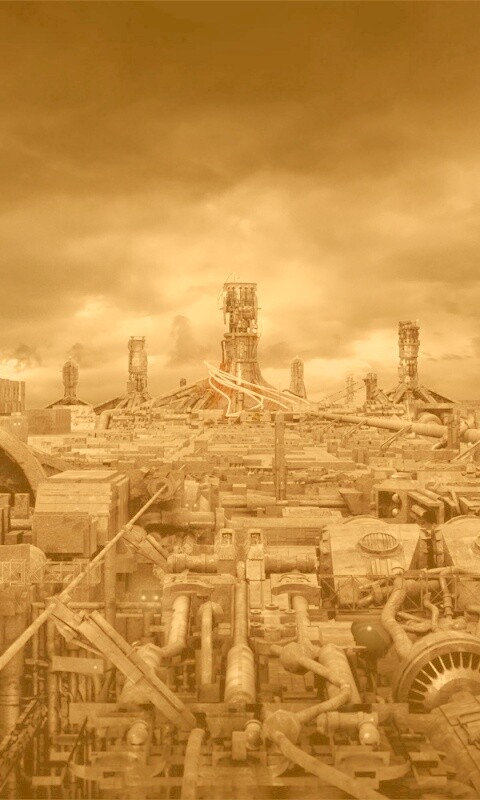 Механизированная планета обои