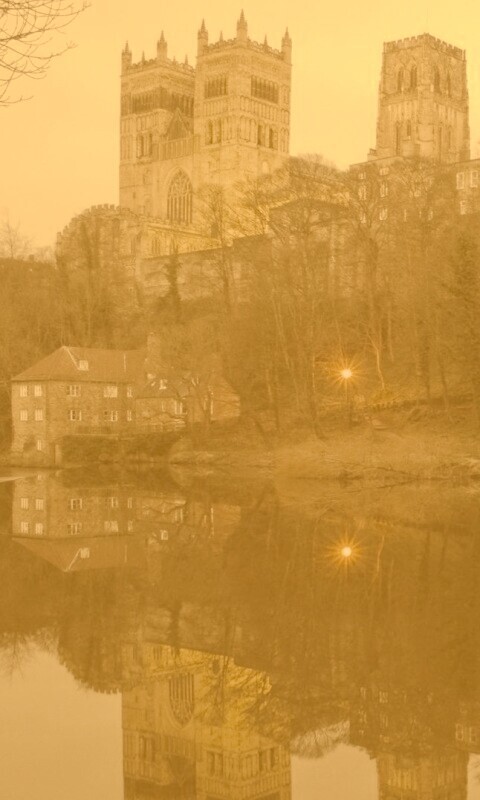 Даремский замок весной обои