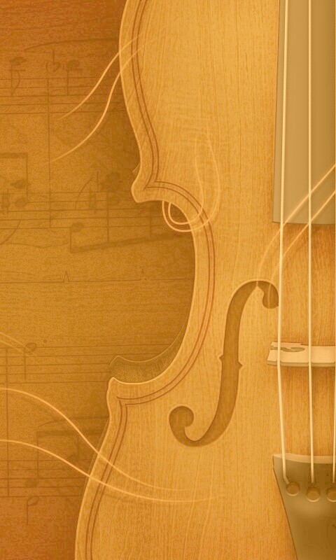 Скрипка обои