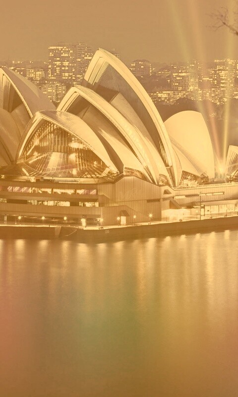 Здание оперного театра в Сиднее обои