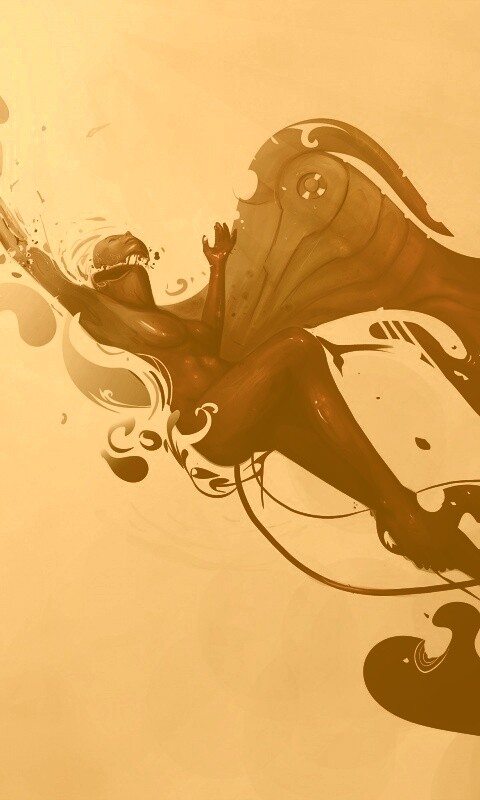 Разбитая кукла обои