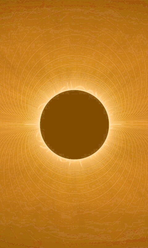 Солнецное затмение обои