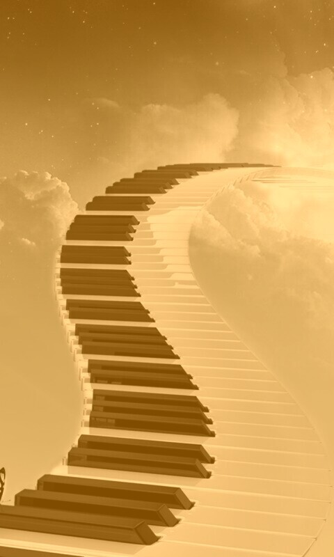 Музыка, которая ведёт нас на седьмое небо обои