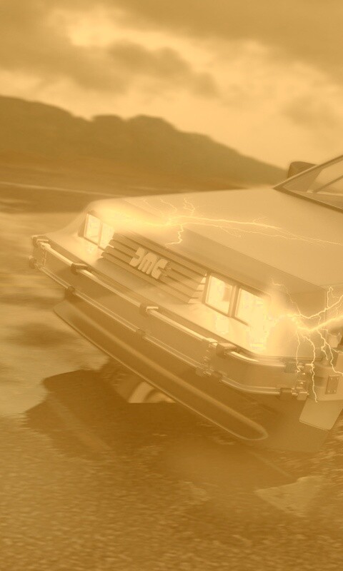 Машина времени обои