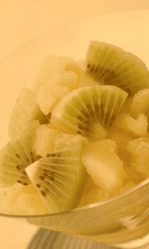 Мороженое с киви обои