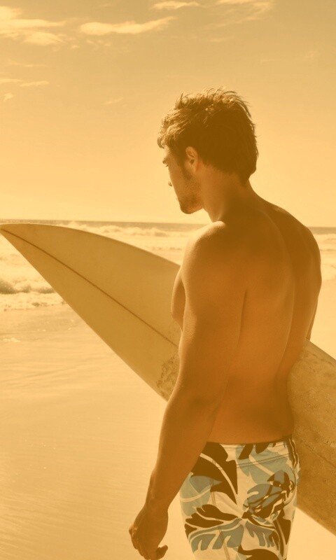 Собирается оседлать волну обои