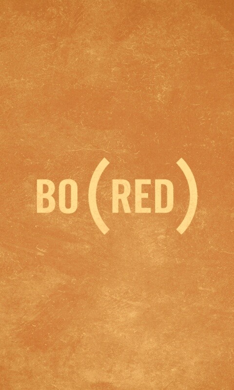 Bored — Скука обои