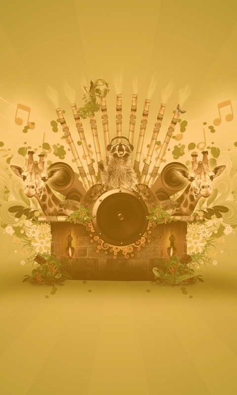 Музыка джунглей обои