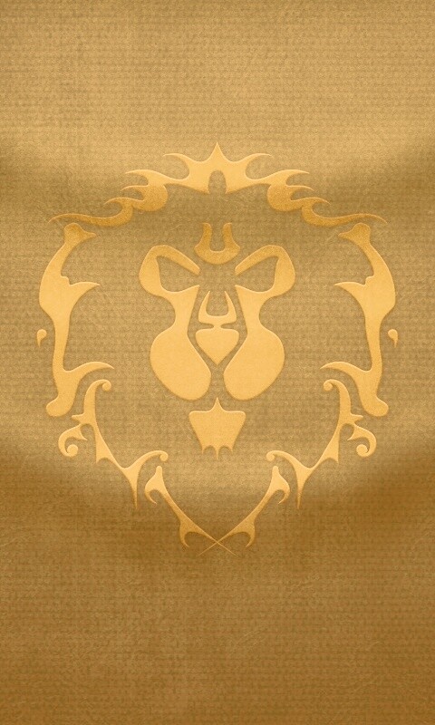 Флаг Альянса из World of Warcraft обои