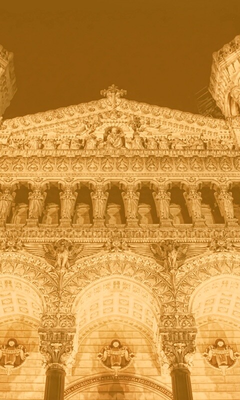 Базилика Нотр-Дам-де-Фурвьер обои