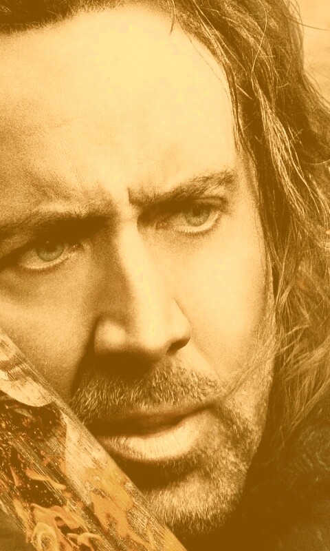 Николас Кейдж в фильме Время ведьм обои