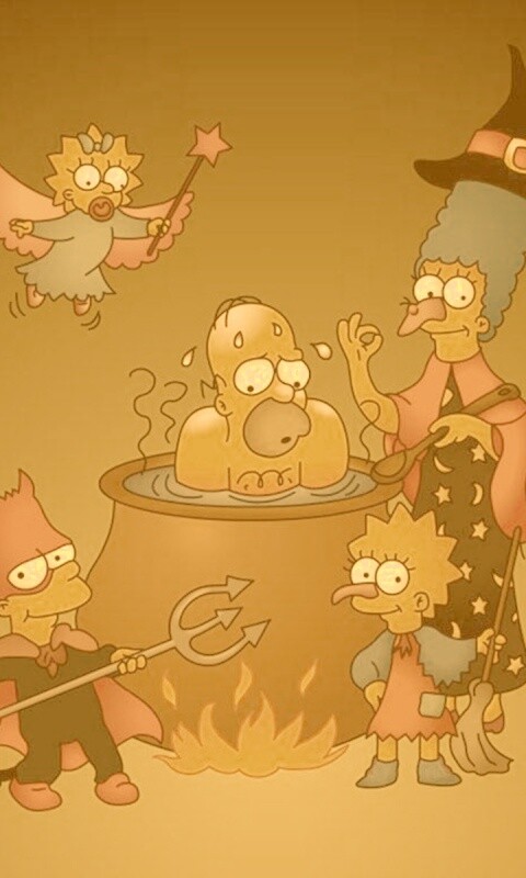 Шабаш Симпсонов обои