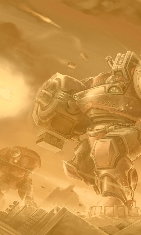 Терраны из StarCraft обои