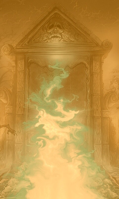 Демонические врата обои