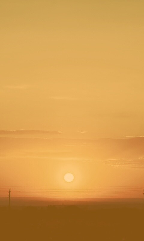 Сказочный закат обои