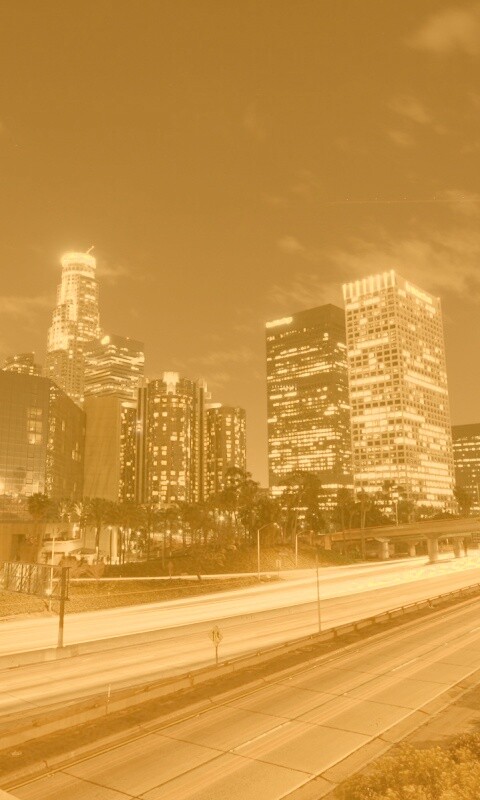 Ночной город обои