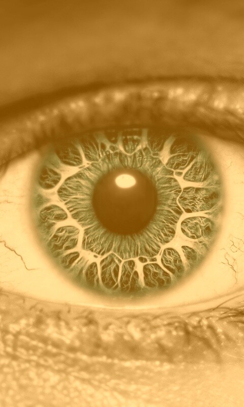 Бирюзовый глаз обои