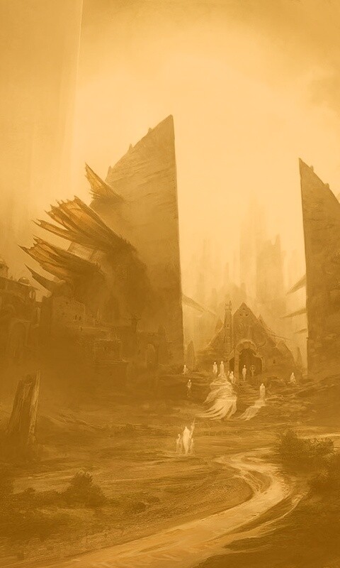 Затерянный город обои