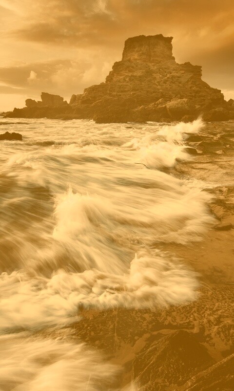 Побережье HDR обои