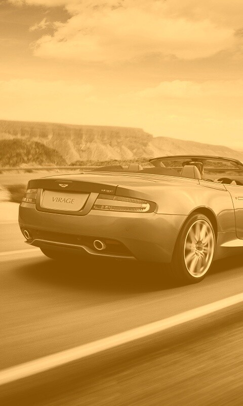 Астон кабриолет обои