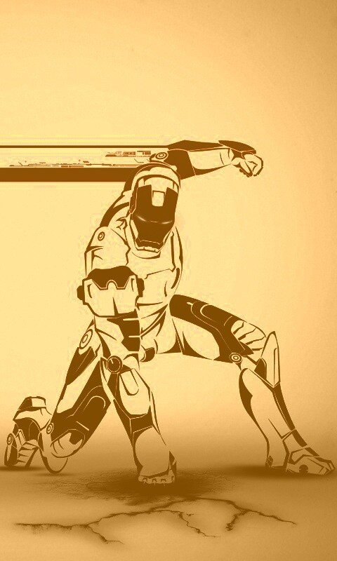 Векторный Железный Человек обои
