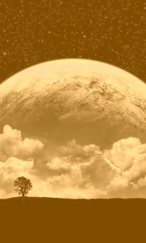 Наедине с вселенной обои