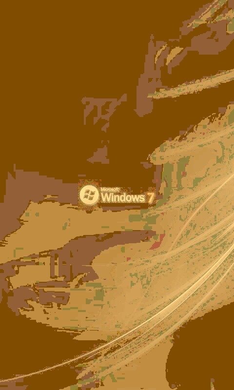Темный фон Windows 7 обои
