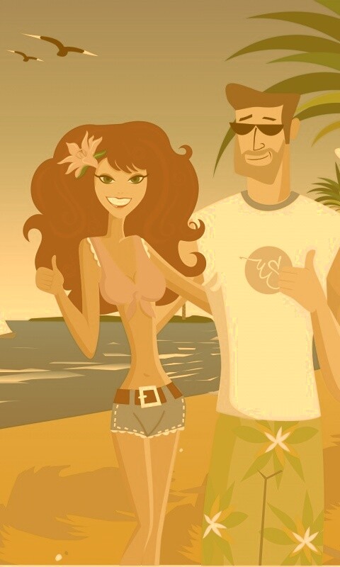 Отпуск на позитиве обои