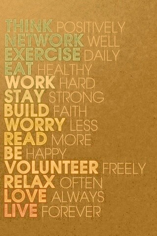 Think possitively обои