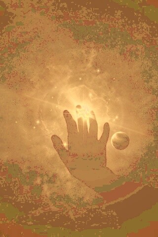 Прикосновение к вселенной обои