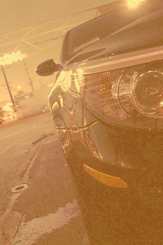 Ночная автомойка обои