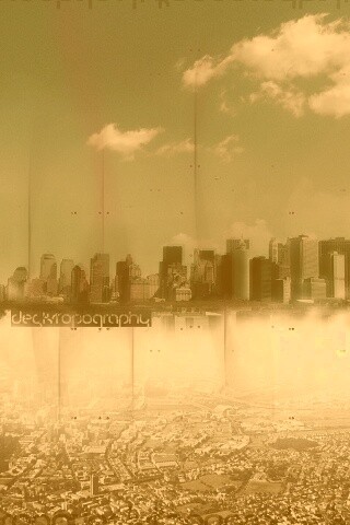 Летающий город обои