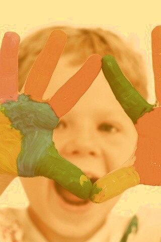 Раскрашенные руки обои