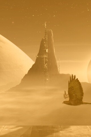 Город на другой планете обои