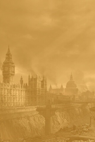 Постапокалиптический Лондон обои