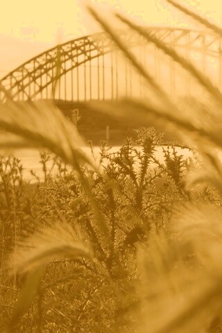 Железнодорожный мост обои