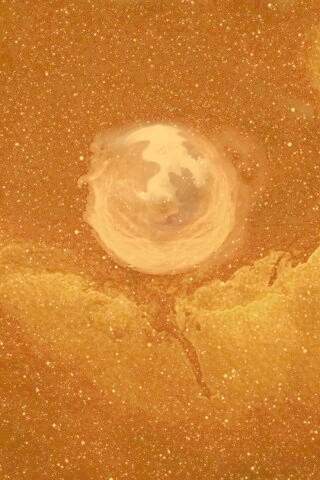 Firefox в космосе обои