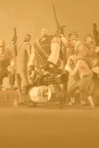 Герои игры Team Fortress 2 обои