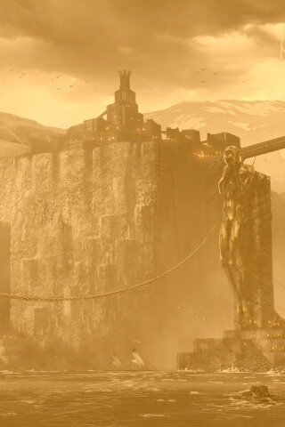 Концепт арт из Dragon Age 2 обои