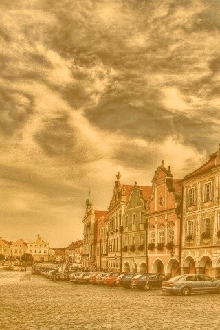 Домики в Чехии обои